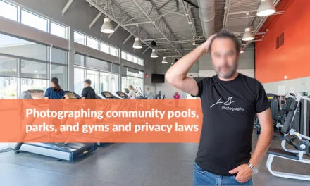 Photographing community pools, parks, and gyms and privacy laws